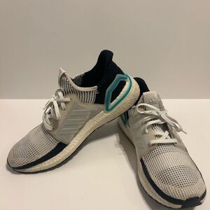 Adidas Men's Running Shoes - White and Black